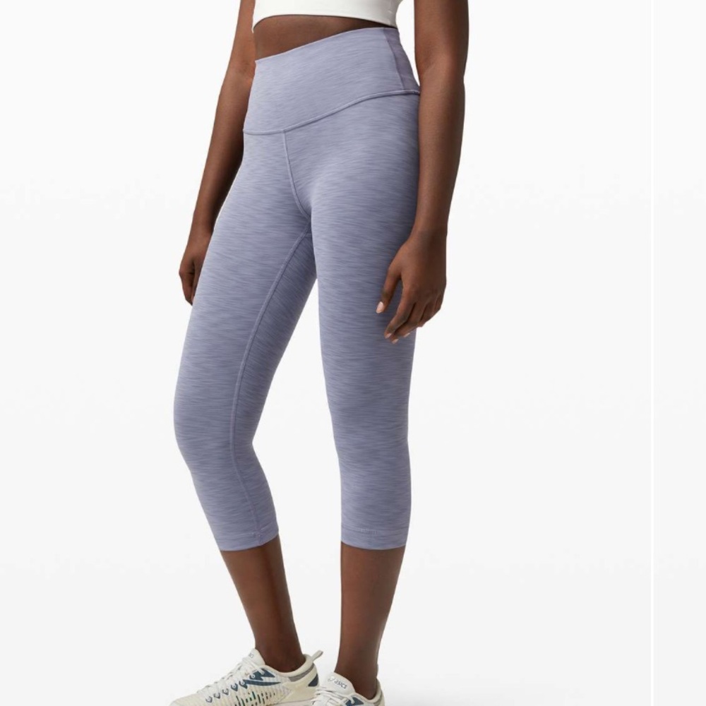 Lululemon Wunder Train High Rise Crop 21’